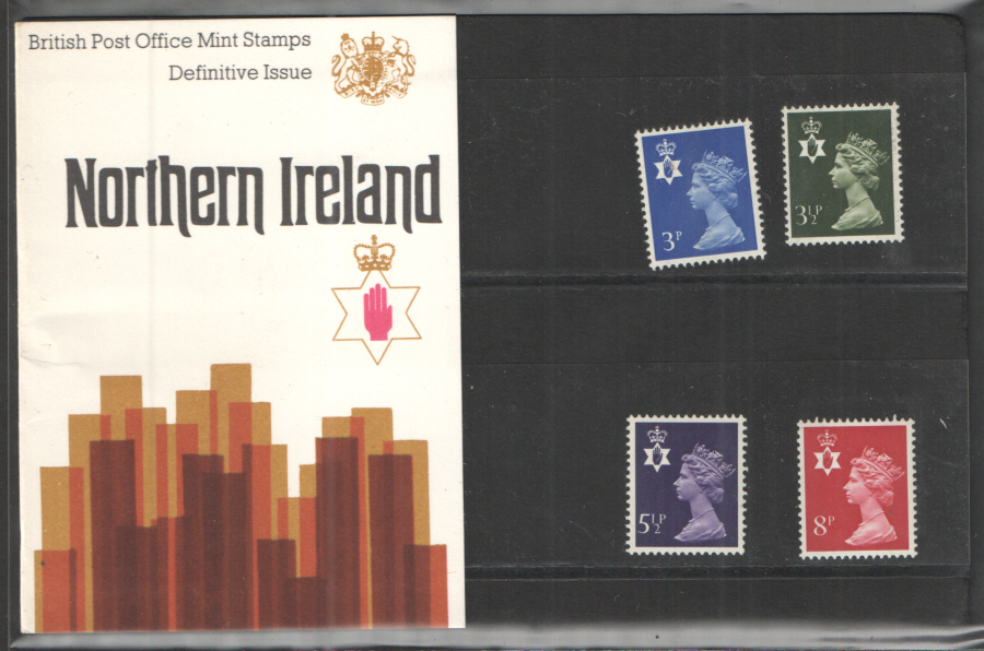 1974 Northern Ireland Definitive Royal Mail Presentation Pack 61